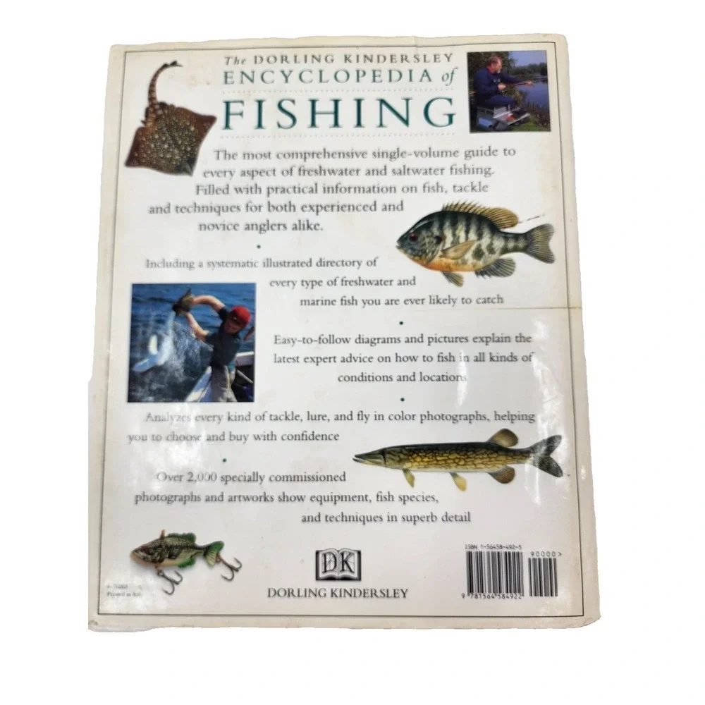 Dorling Kindersley Encyclopedia of Fishing Complete Guide Fish Tackle Techniques